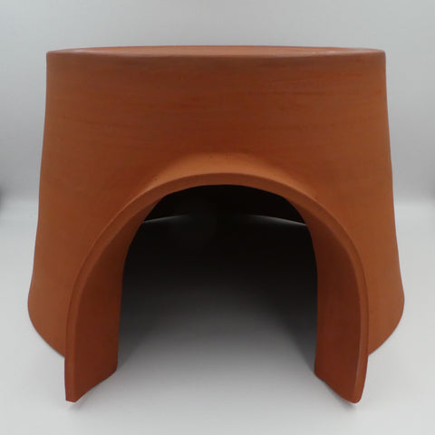 Handgemaakte keramieken egelpot voor in de tuin – Ceramics for Nature