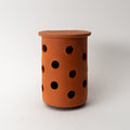 Handgemaakte keramieken lieveheersbeestjespot voor in de tuin – Ceramics for Nature