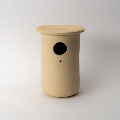 Handgemaakte keramieken mussenpot voor in de tuin – Ceramics for Nature