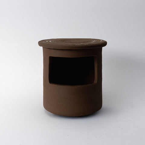 Handgemaakte keramieken voederpot voor in de tuin – Ceramics for Nature