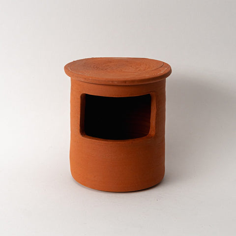 Handgemaakte keramieken voederpot voor in de tuin – Ceramics for Nature