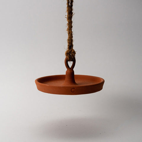 Handgemaakte keramieken waterschaal voor in de tuin – Ceramics for Nature