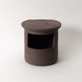Handgemaakte keramieken winterkoningpot voor in de tuin – Ceramics for Nature